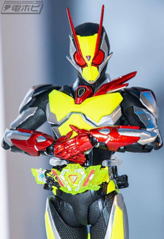 假面骑士02的相关官方手办的shf系列玩具新品,具体的展会实物图有所