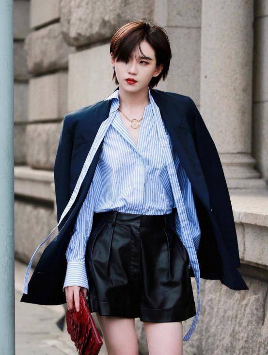 陆柯燃的穿搭帅过男爱豆!