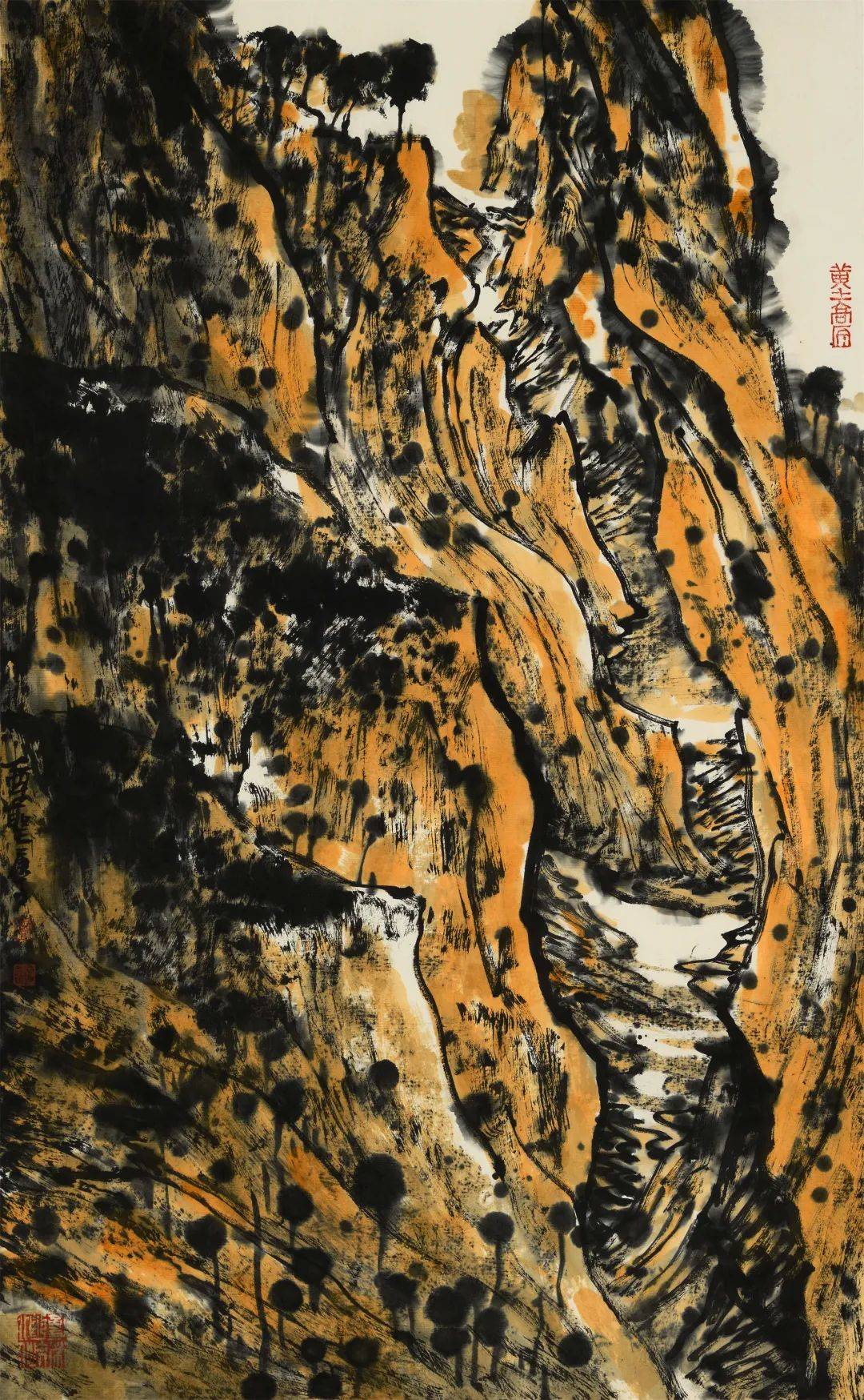 周尊圣 ii 中国艺术研究院艺术培训中心2023西北山水画高研班_创新