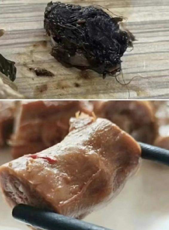 "鼠头鸭脖"高校再引争议,学生饭菜吃出大青虫,现场照片曝光_食堂_同学