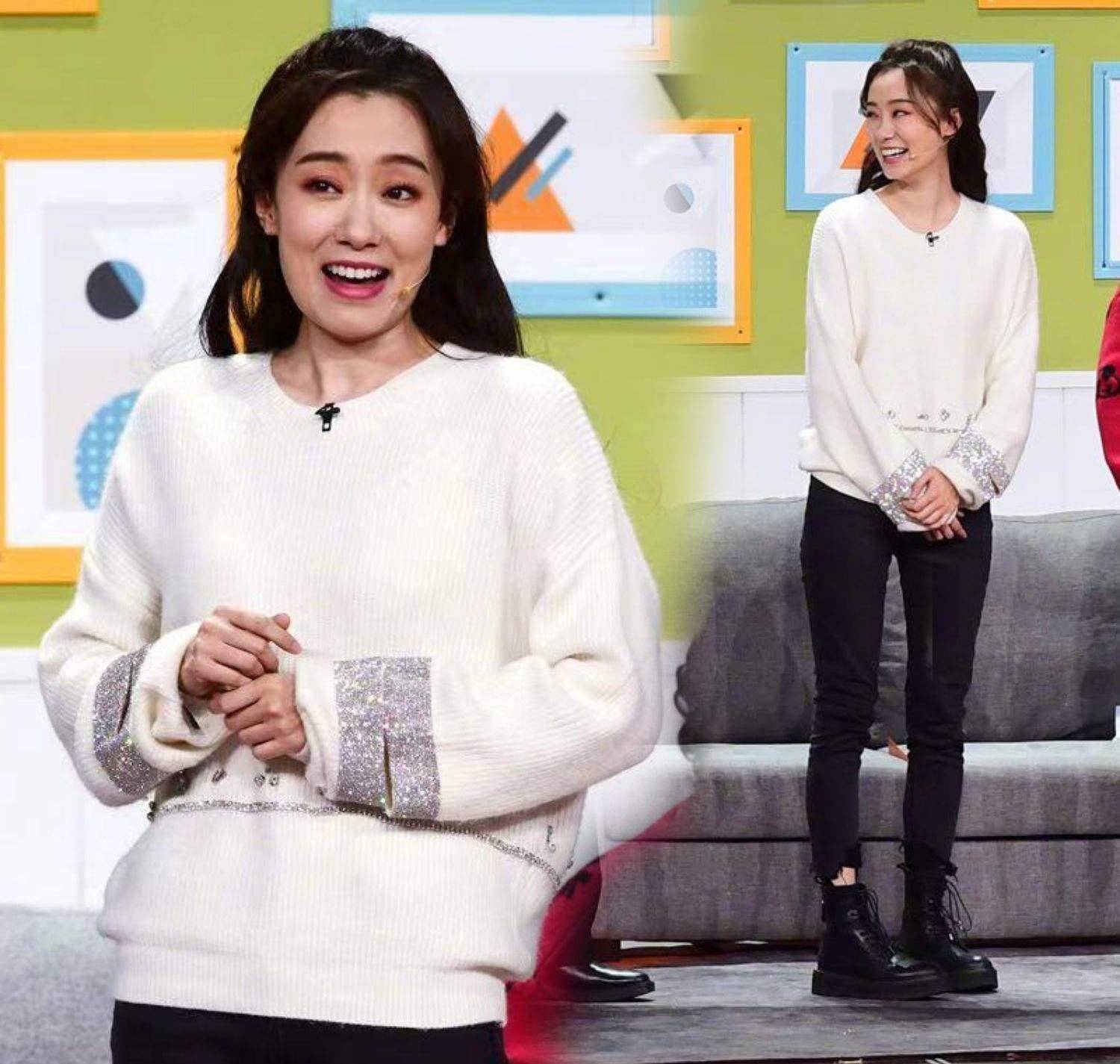 当38岁张小斐跟37岁江疏影站一起,我才彻底明白,什么叫红气养人_状态