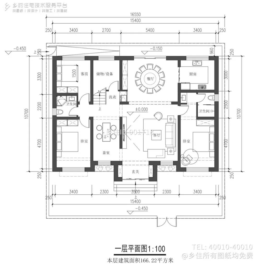 房屋平面cad图纸图片图片