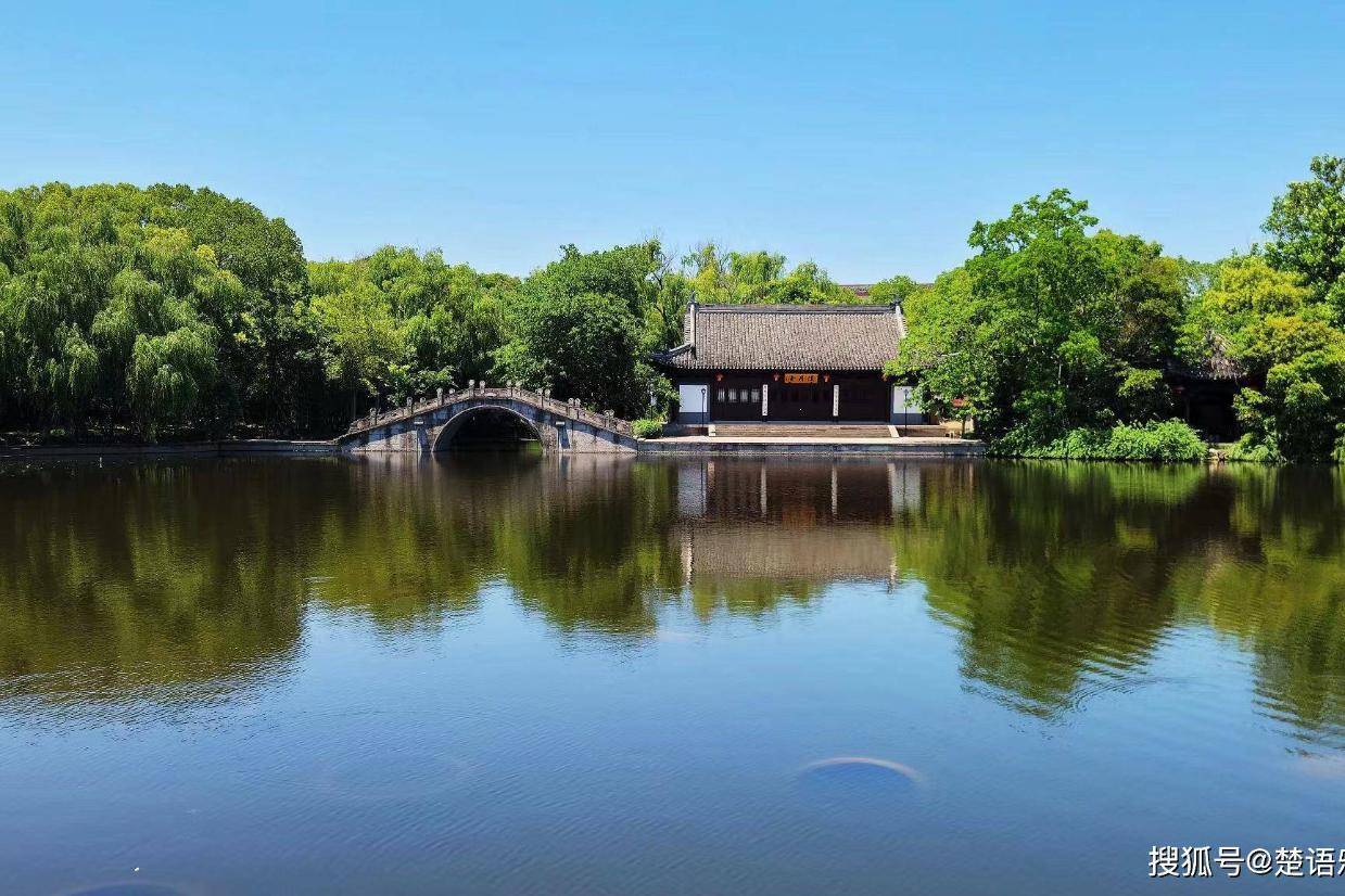 浙江绍兴西园,风光优美的五代胜迹,是避暑和休闲胜地,值得一游
