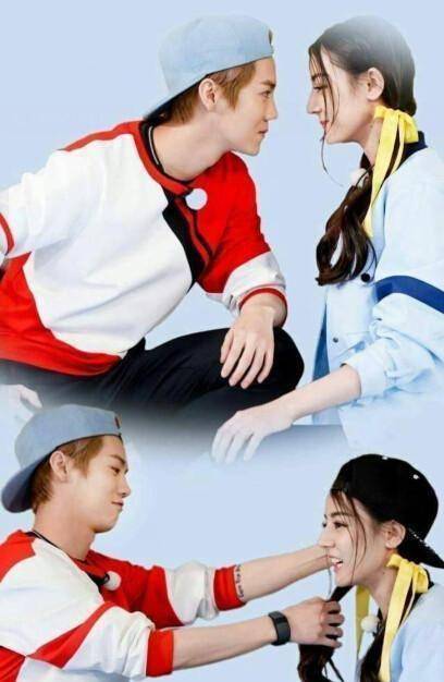 其次就是"跑男好姐妹"angelababy,而陈赫,李晨,郑恺,王祖蓝这几