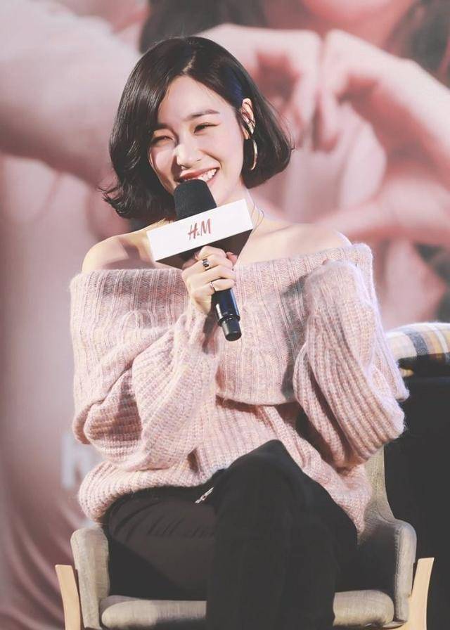 少女时代tiffany私服,蓬松短发装,原来tiffany才是女团最会穿的