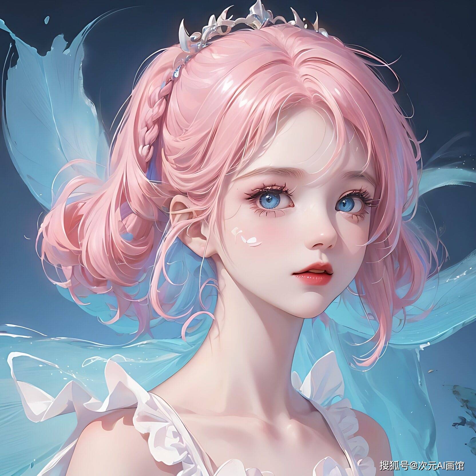 ai绘画丨优质头像,女生头像,高清壁纸丨含(关键词)_the_--ar_face