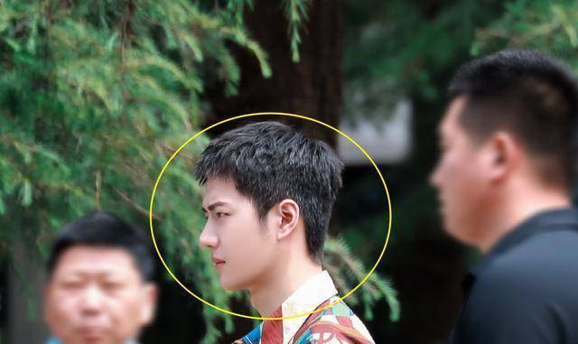 王一博现身成都录制,和175大张伟站在一起,这腿确定不是五五分_身高