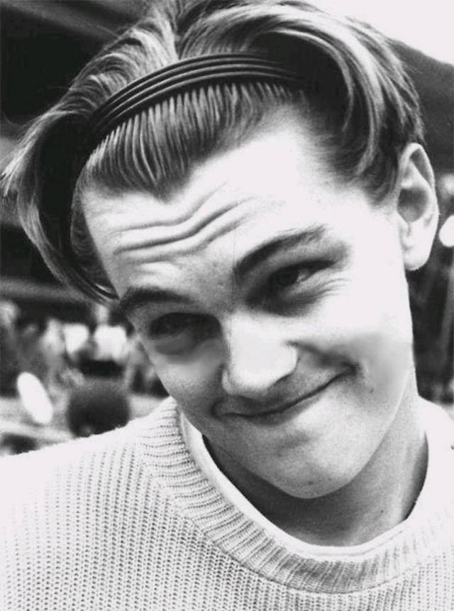 小李子18岁罕见照片,图4惊艳!