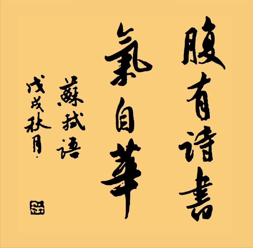 董卿:主持界一姐,书法界清流_作品_处理_线条