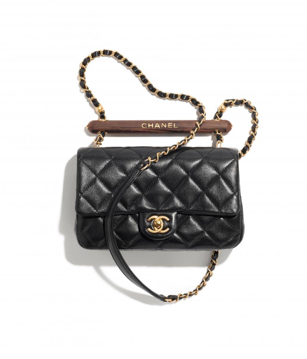 Chanel Brown Quilted Caviar Small Classic Flap Bag Gold Hardware, 2023  Available For Immediate Sale At Sotheby's