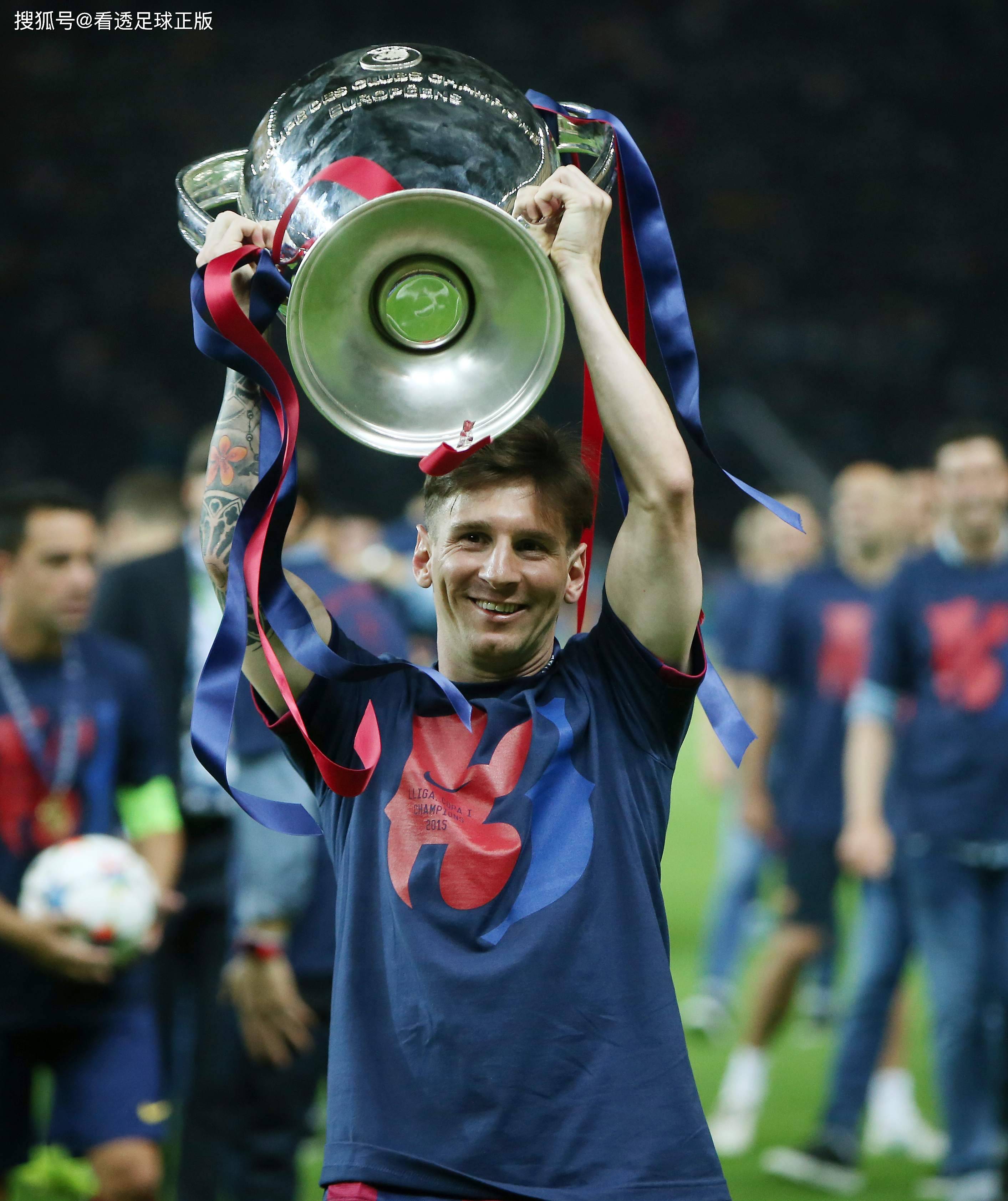 梅西巴萨生涯5大言论:传奇的缔造,我关注的是奖杯而非金球奖_比赛