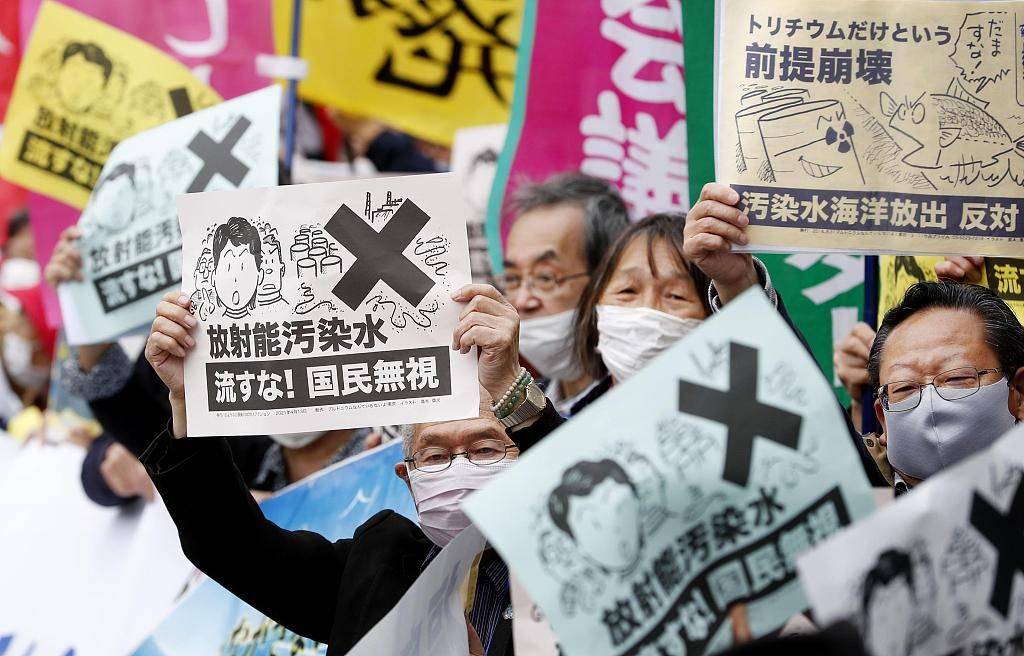 日本即将把核废水排入大海,世界民众纷纷抗议