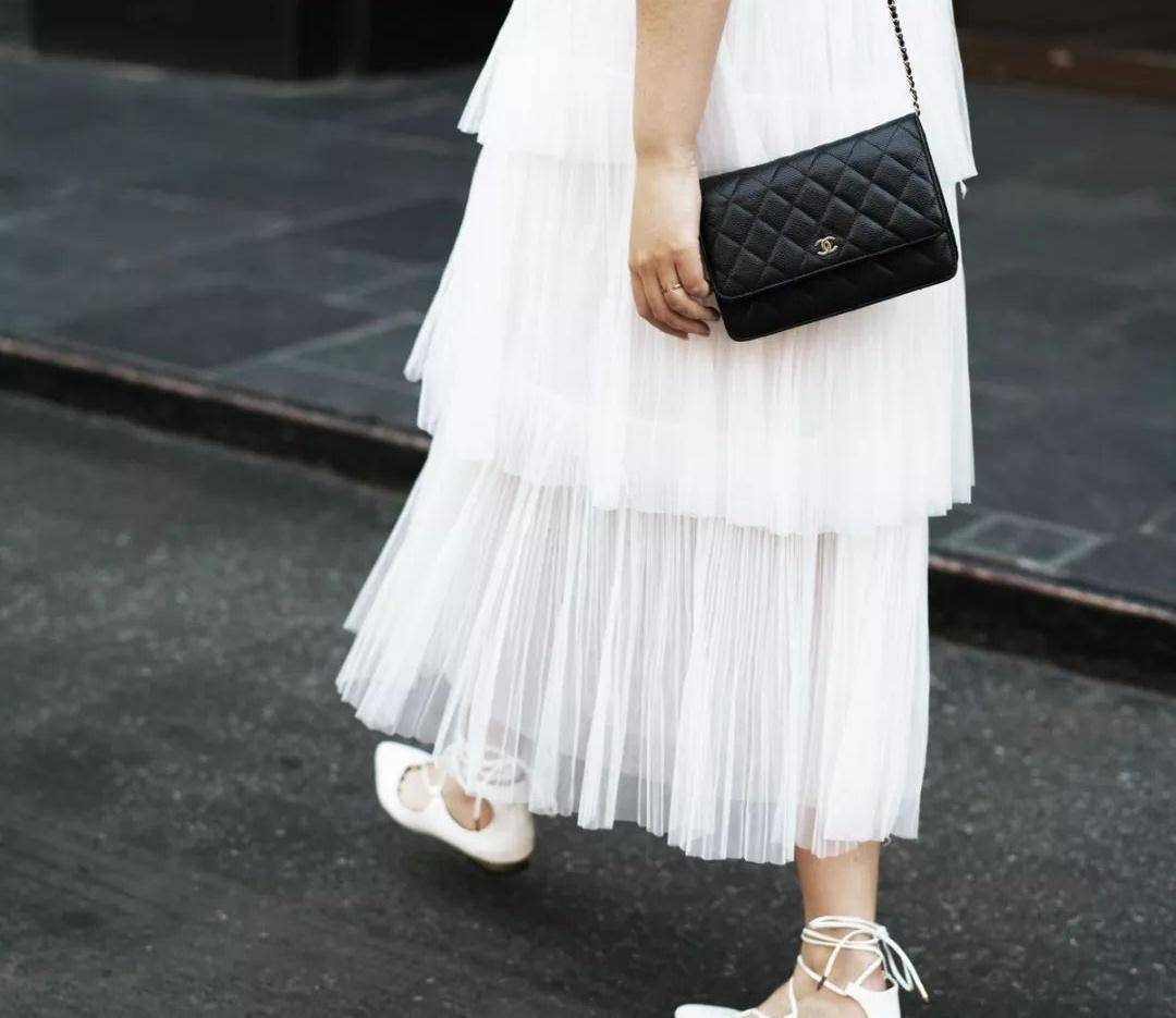又仙又美的蛋糕裙穿搭来了!显瘦又显高_上半身_线条_时尚