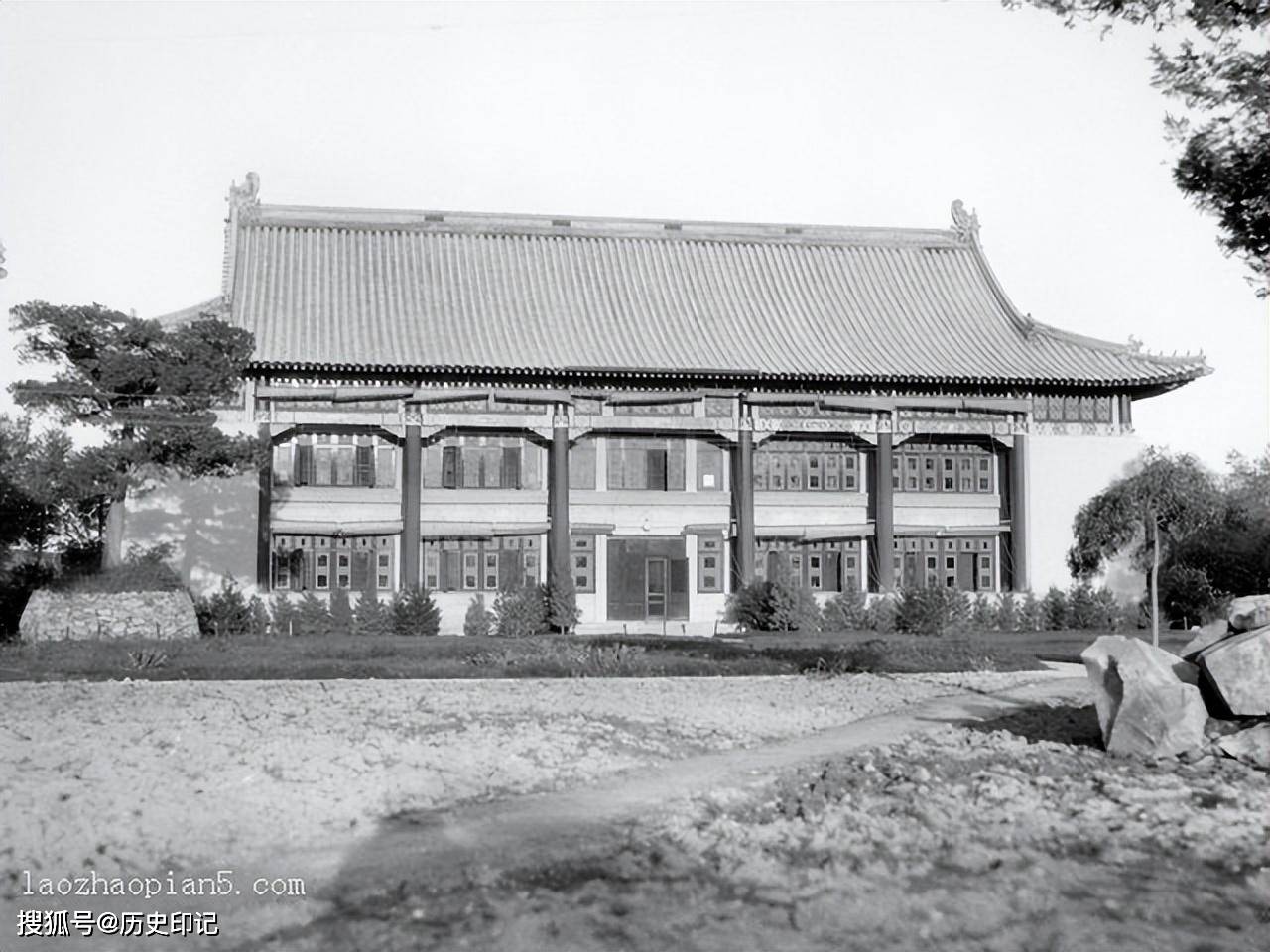 燕山大学老照片图片