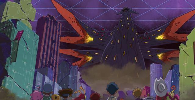 数码宝贝尼德霍格兽设定致敬强袭自由高达奥米加兽:不过如此_实力