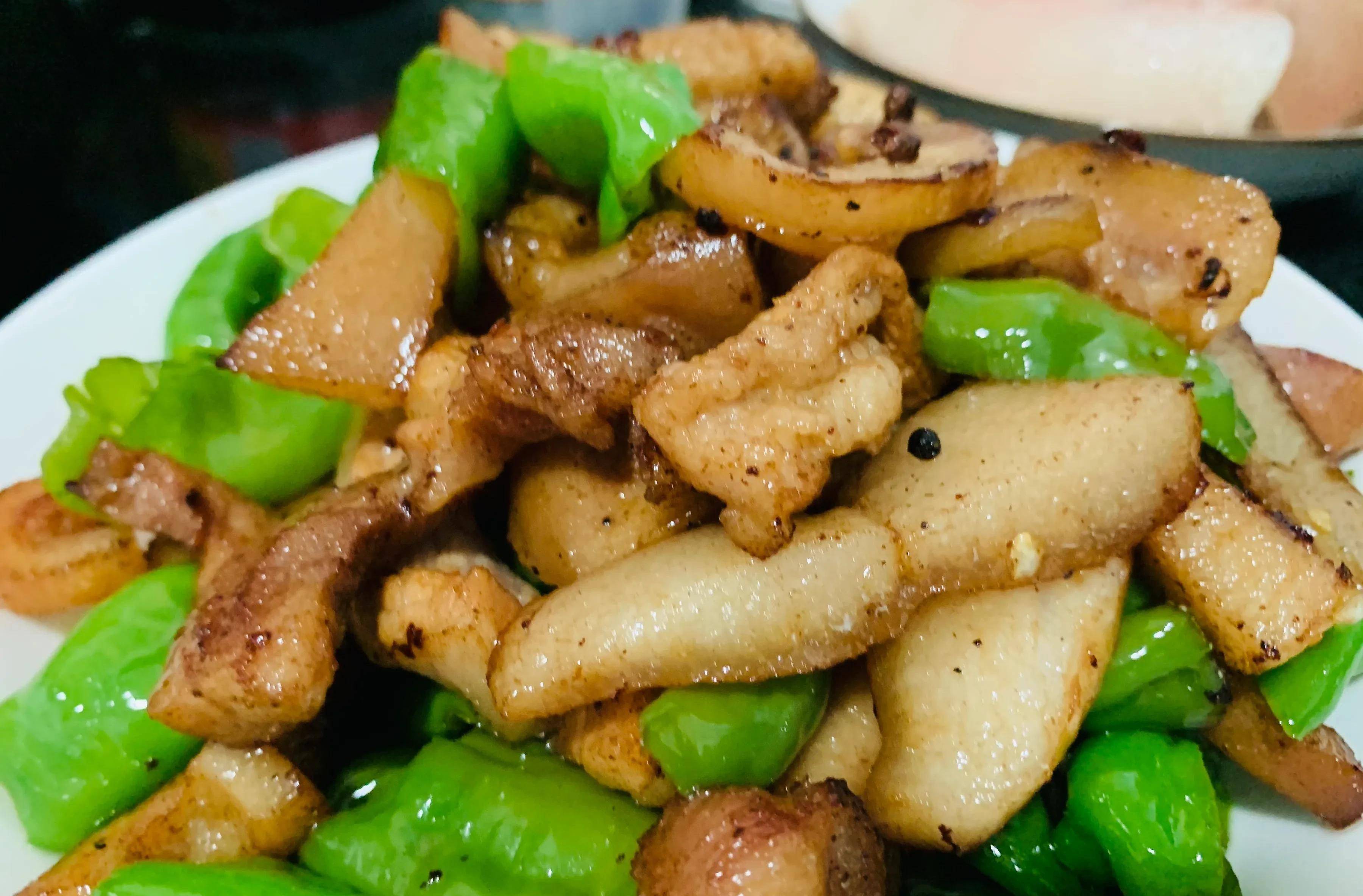 螺丝椒炒猪头肉,这个夏天真的太需要开胃了,香辣下饭_生活_美食_辣味