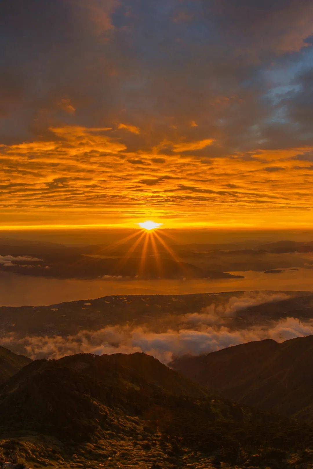 总会看见那一抹红旭日冉冉升起晨光破晓陈泽应 摄日出红薛振平 摄宁静