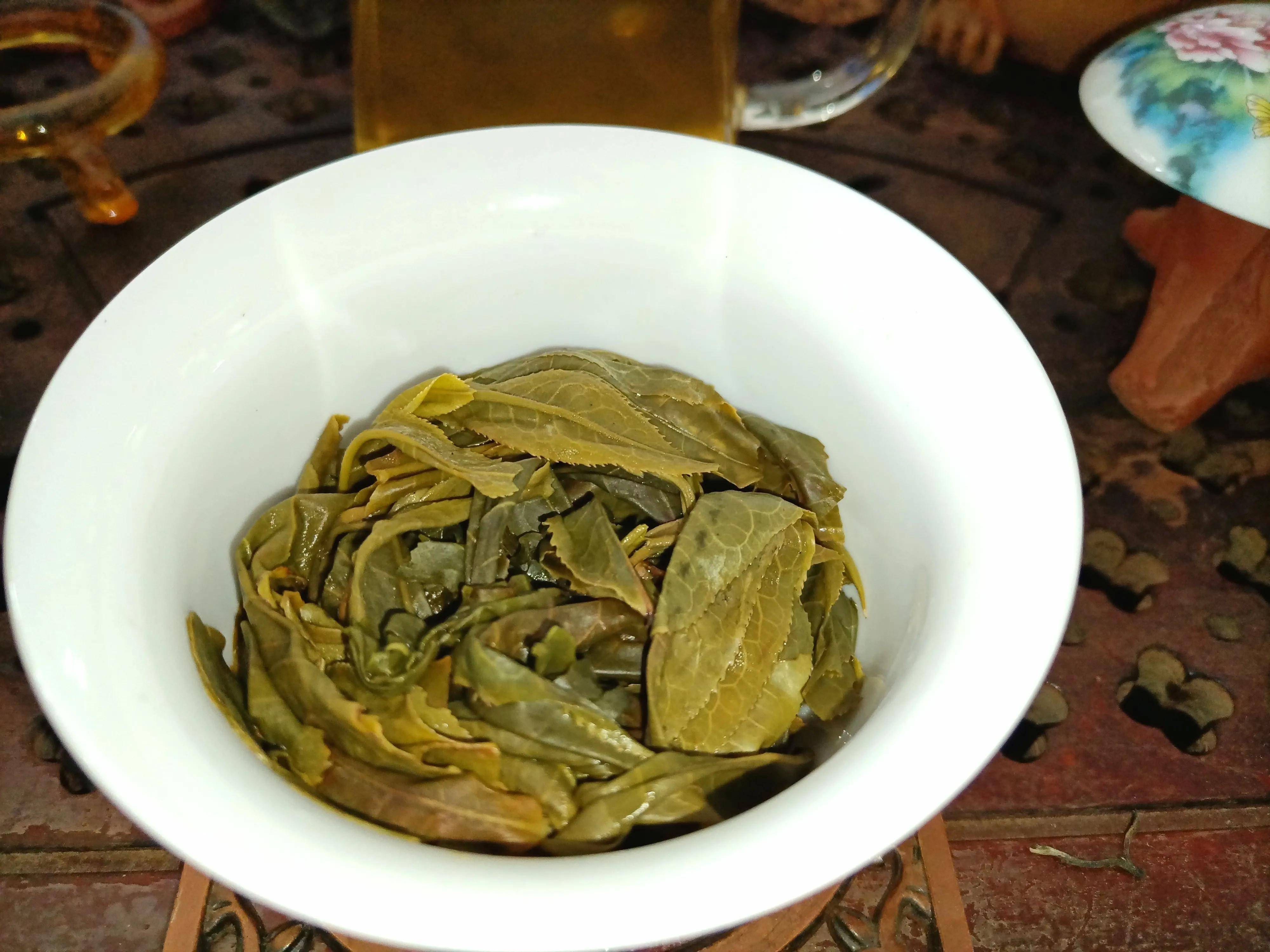 品鉴坝糯藤条茶_茶树_普洱_半山