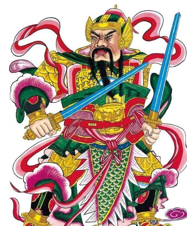门神画像上的历史人物,又是谁?_李世民_秦叔宝_尉迟恭