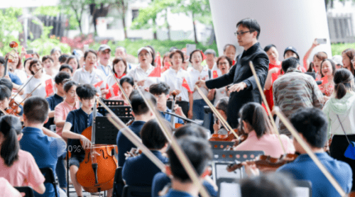 2023香港科学园快闪暨交响音乐会成功举办——香港社会各界同心同庆喜迎回归 