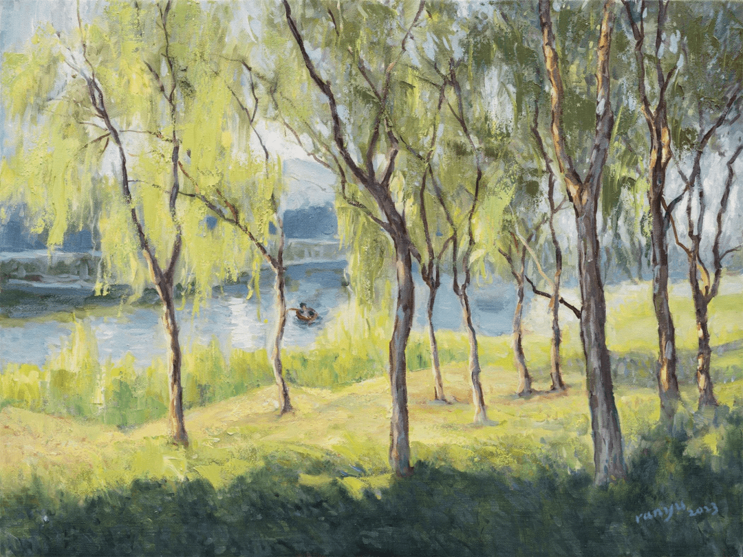 湖光林色——冉玉油画新作展将于7月2日开幕