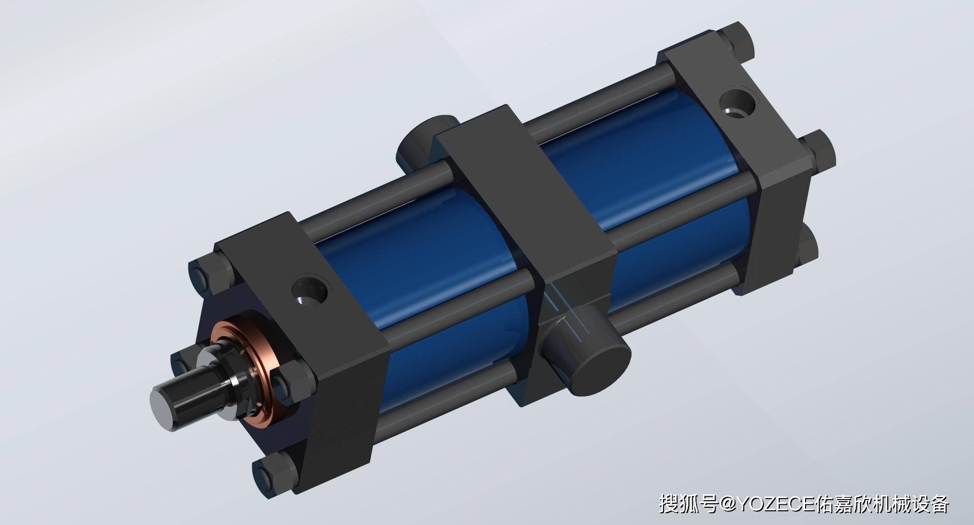 微型单杆液压缸:精密工程中的动力之源