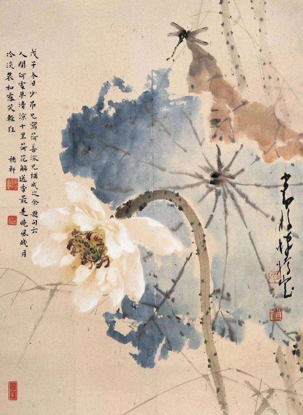 赵少昂100幅高清花鸟画作品：每一笔都充满生命力，令人陶醉！_手机搜狐网