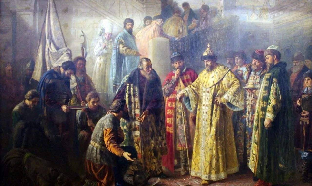 借助先祖打下的地盘还有威望,1547年俄国又迎来了另一个大帝.
