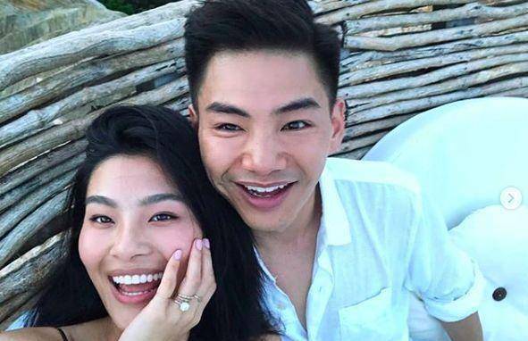 孔子76代孙疑求婚成功小12岁辣模,高调晒出大钻戒_女友_孔令奇_警告