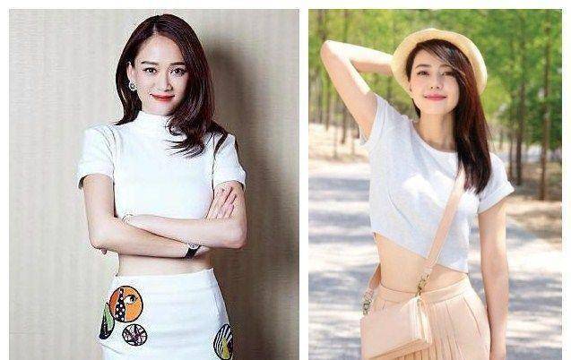 林心如陈乔恩扮演少女?37岁高圆圆撞衫38岁陈乔恩撞衫_显得_白色_气质