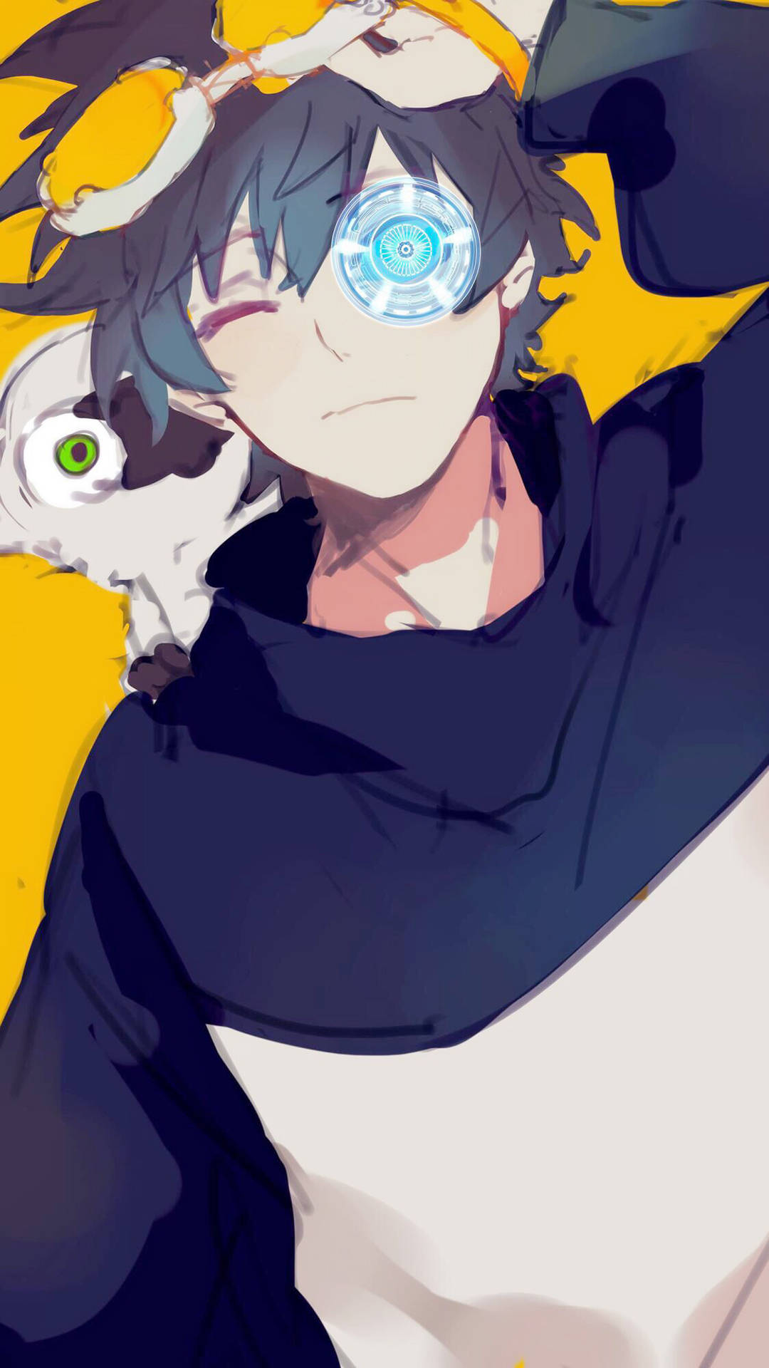 《血界战线》的主角是一个名叫雷欧纳多·沃奇的少年,他是一个普通的