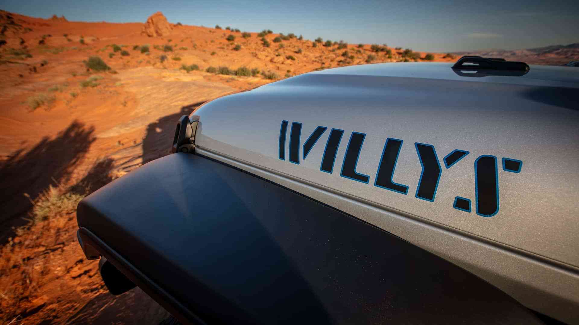 将经典车型电动化 jeep willys 4xe车型亮相 攀爬能力可观_搜狐汽车