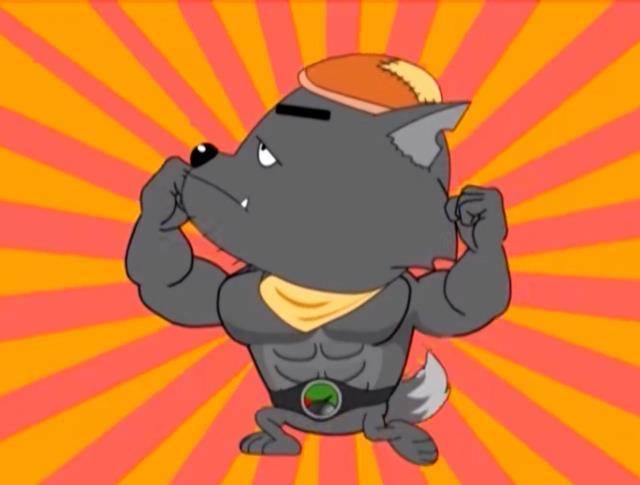 喜羊羊与灰太狼:灰太狼祖先的三大变态发明,第一个杀羊无数_战衣_羊村