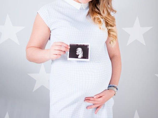 22周宝宝生殖系统B超图图片