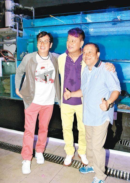 曾志伟与老友庆69岁生日!