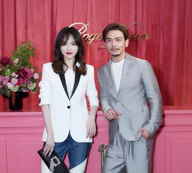 唐嫣红色西装御姐气质十足,婴儿肥源于满满的幸福_罗晋_杨烁_照片