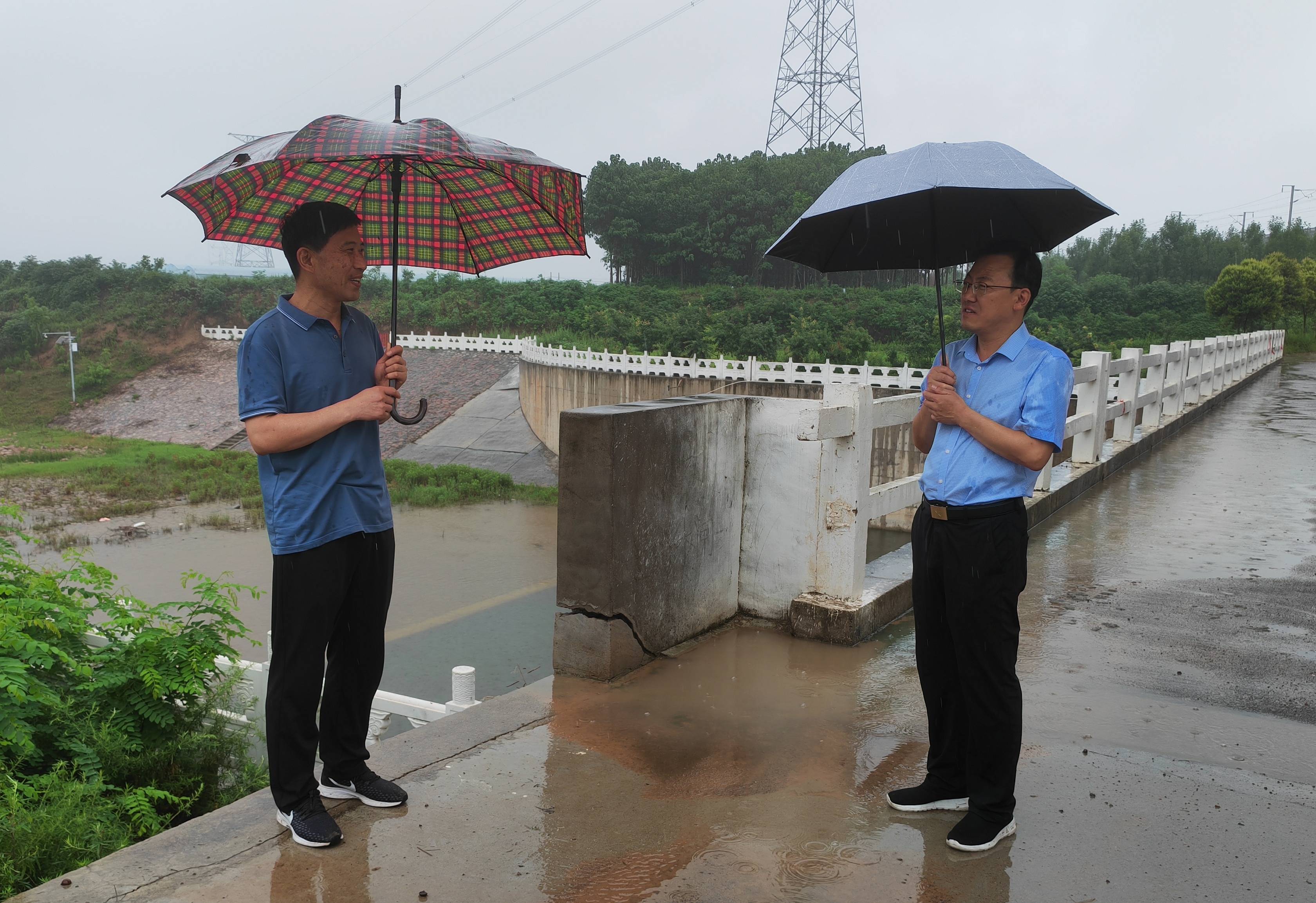 郏县冢头镇:加强雨天安全巡查筑牢防汛"安全"网