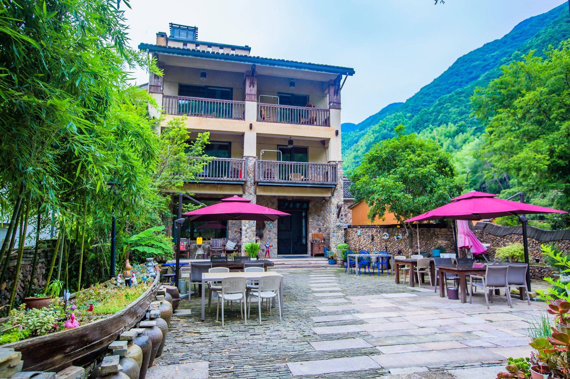 杭州桐庐有一座石舍村,环境优美,闲适静逸,是夏季避暑的好去处_村子_