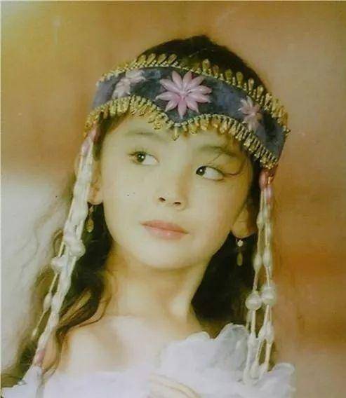 谢娜小时候的照片图片