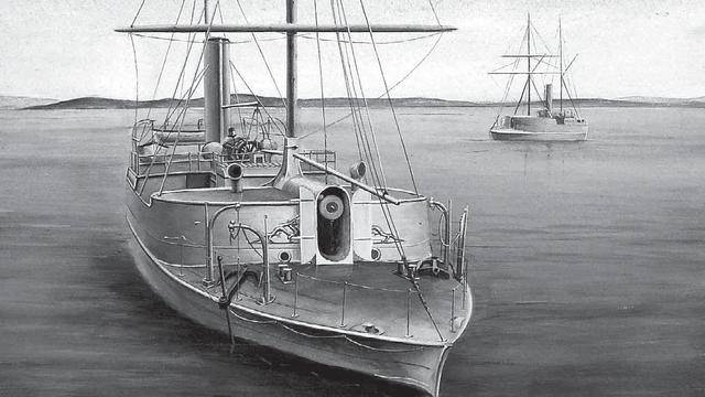 原本是沈葆桢要求从"龙骧","虎威","飞霆","策电"中分拨一两艘给南洋