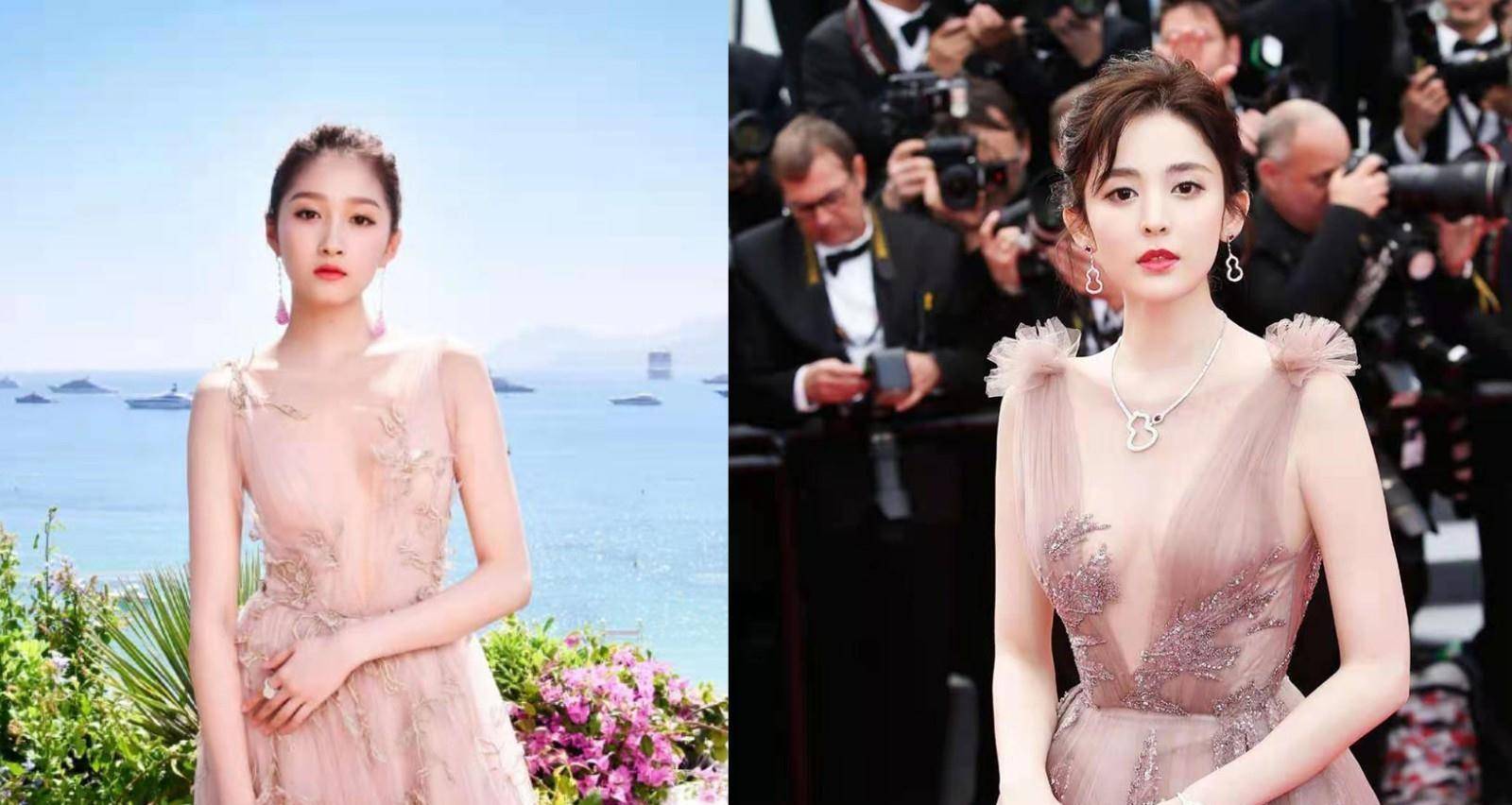 古力娜扎与关晓彤厉害了,同为172cm身高,却穿出了不同味道_造型_面料