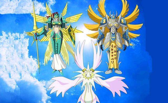 三大天使兽分别是炽天使,智天使以及座天使.