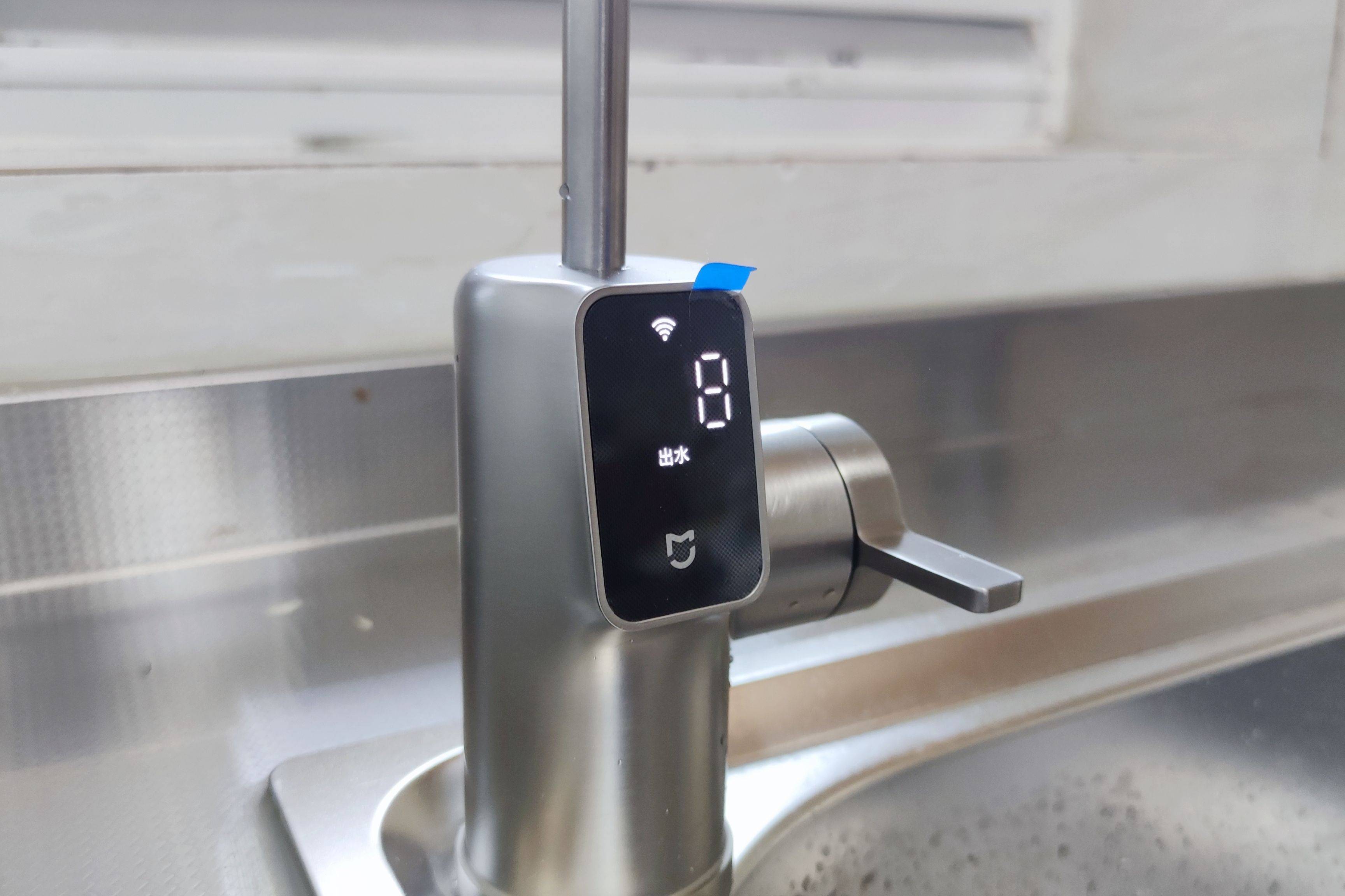 4 分钱/升的净水成本,大屏智显龙头,米家净水器400g新鲜无陈水_滤芯