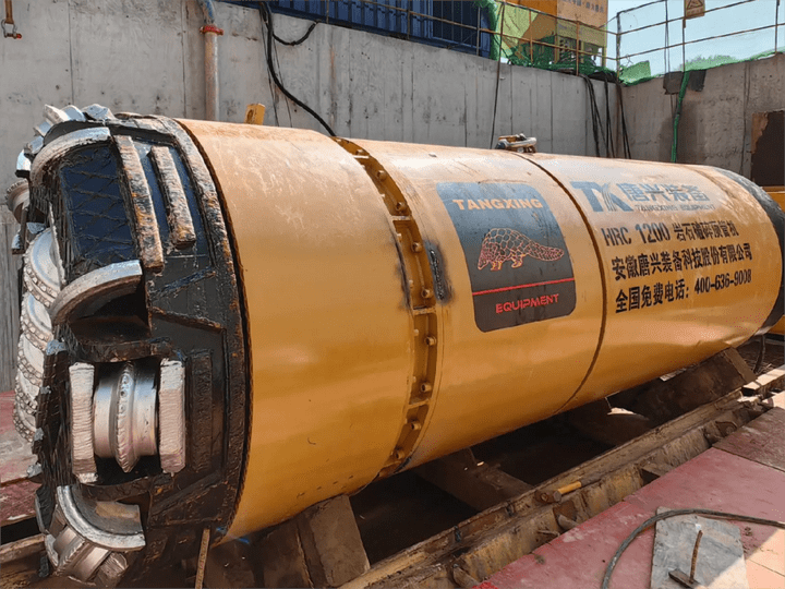 唐兴装备岩石顶管机近期工程案例分享_建设_施工_进行