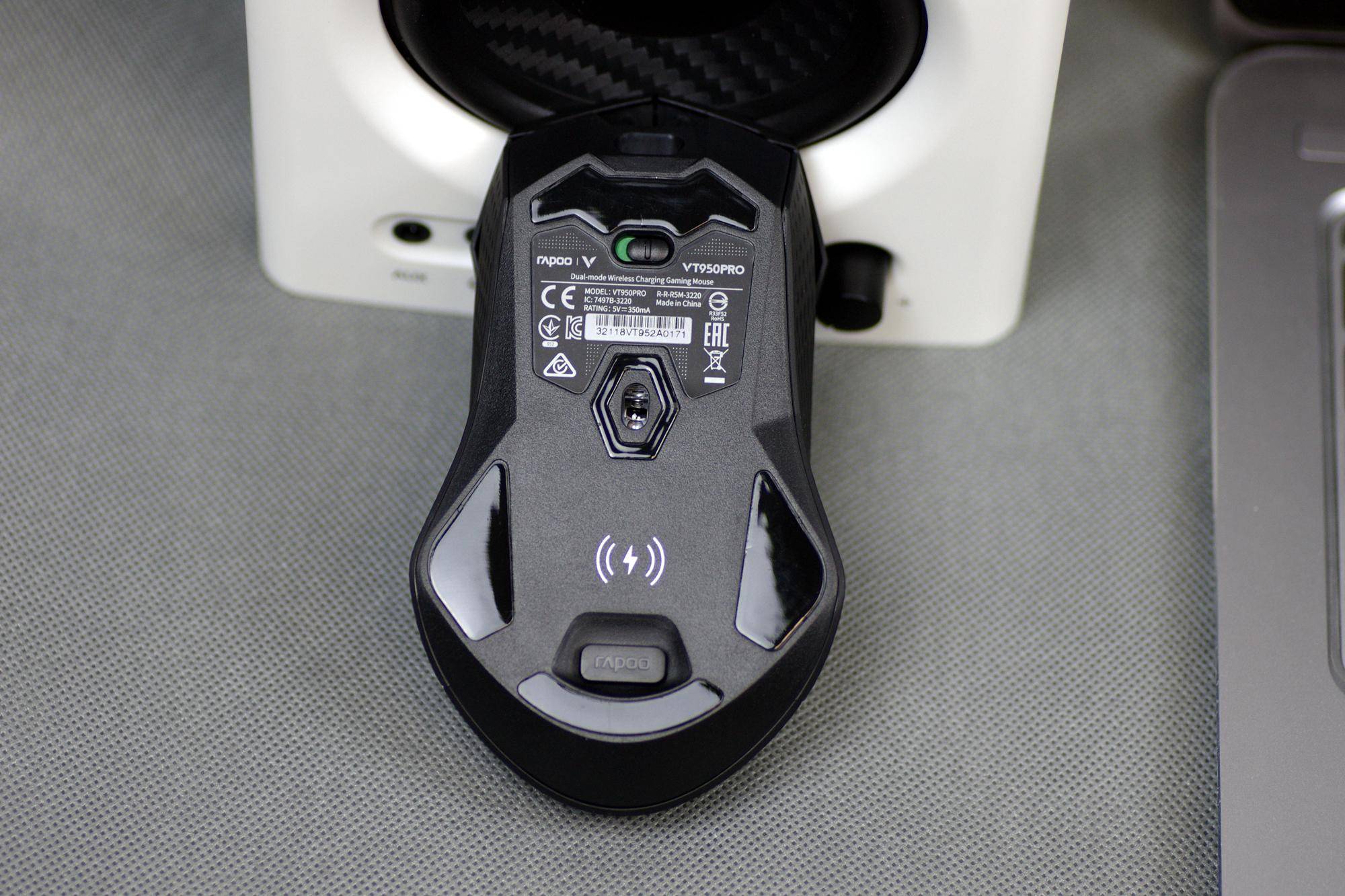 雷柏vt950pro,屏显"超跑"造型,高规格硬核配置,你值得拥有_鼠标_技术