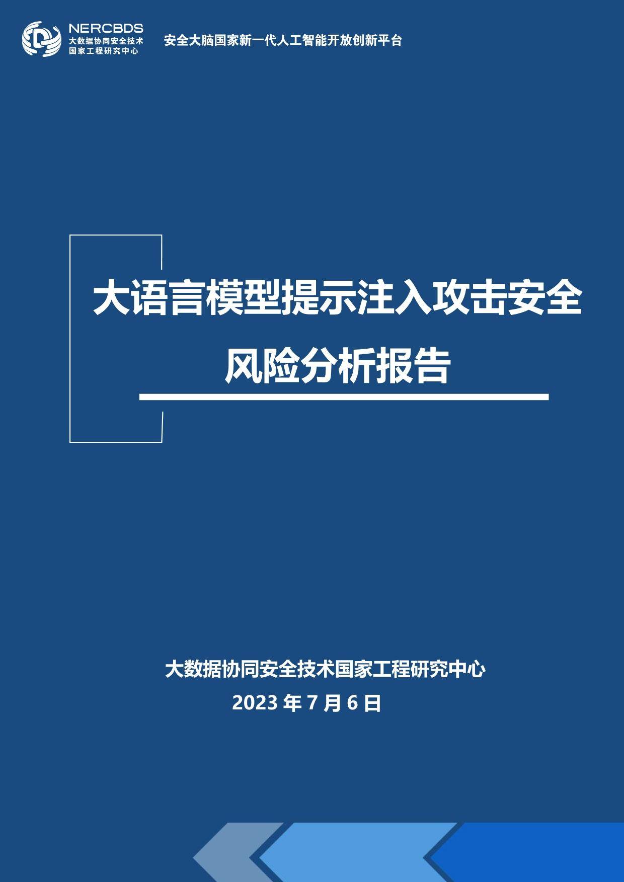 大语言模型提示注入攻击安全风险分析报告