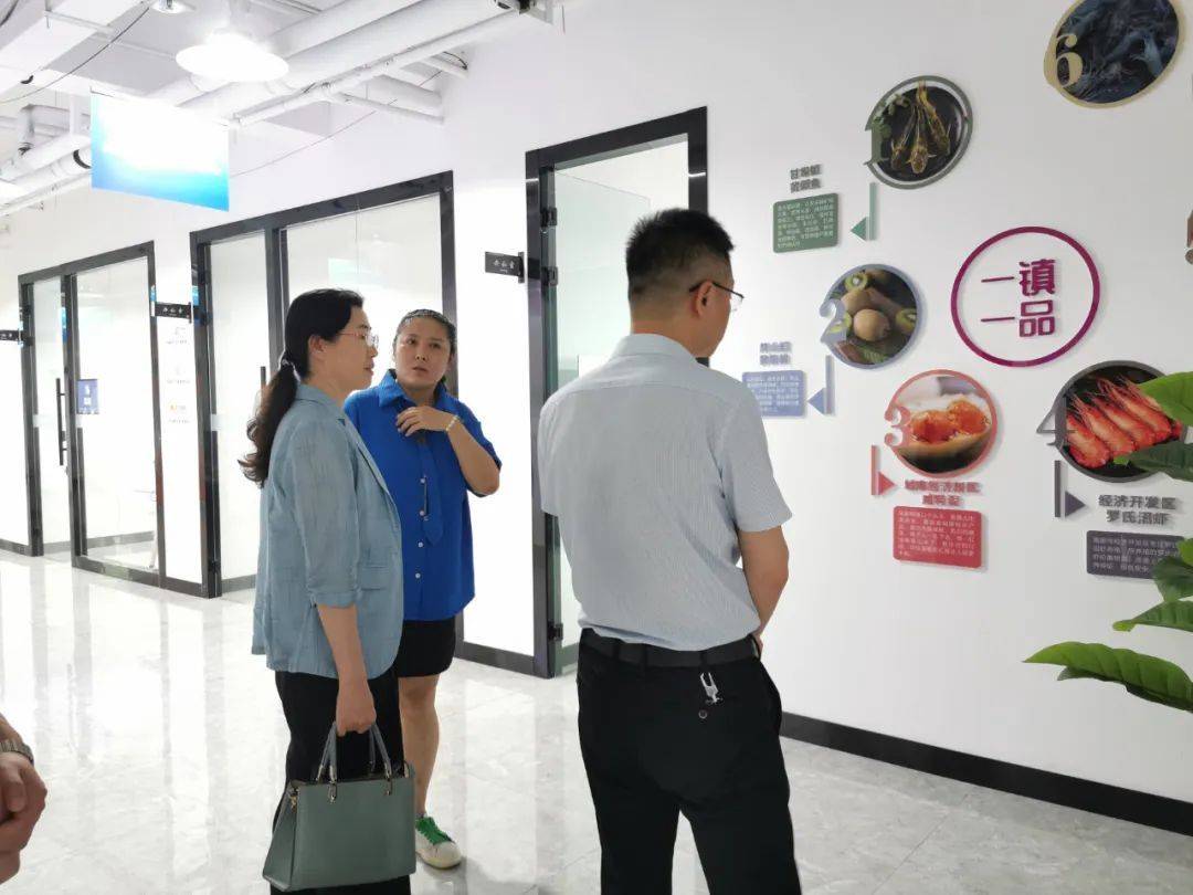 扬州商务局领导一行莅临高邮电子商务公共服务中心参观调研_直播_发展