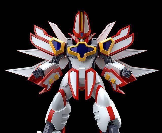 moderoid超级光能使者手办官图完美比例附带特效的超级如意神剑_模式