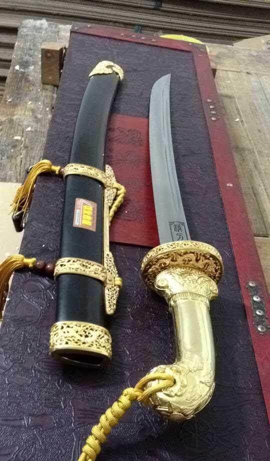 清朝_刀剑_冷兵器