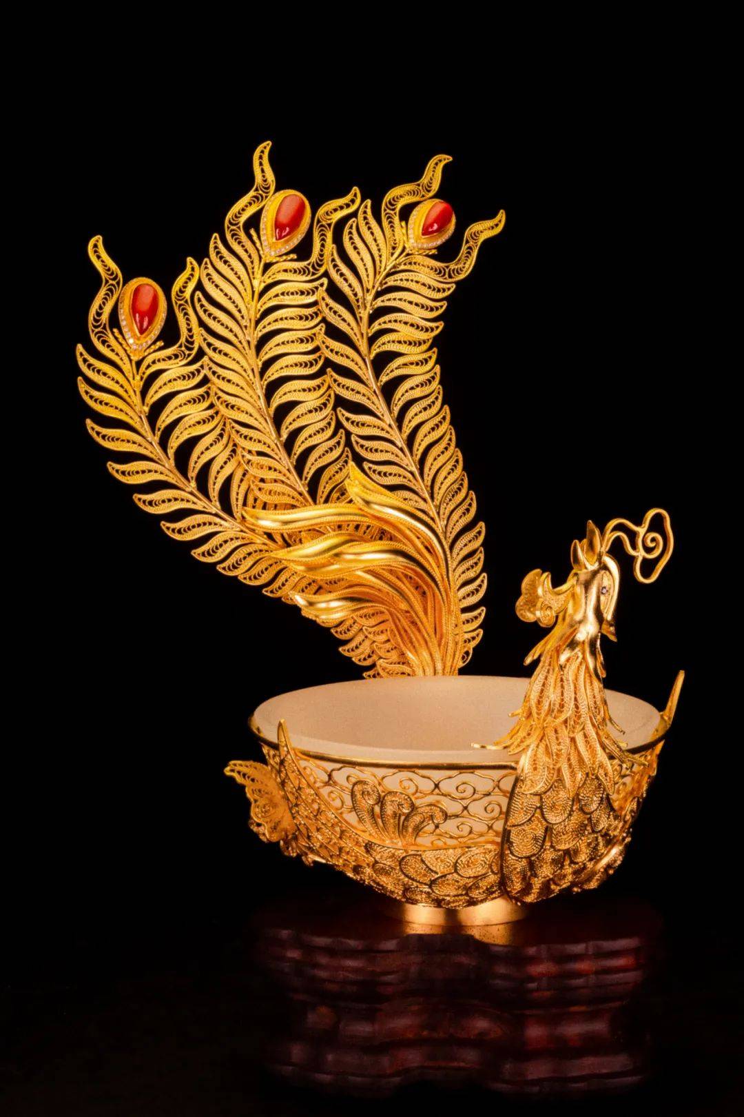 中国传统手工技艺——花丝镶嵌_王鹏_传承_作品